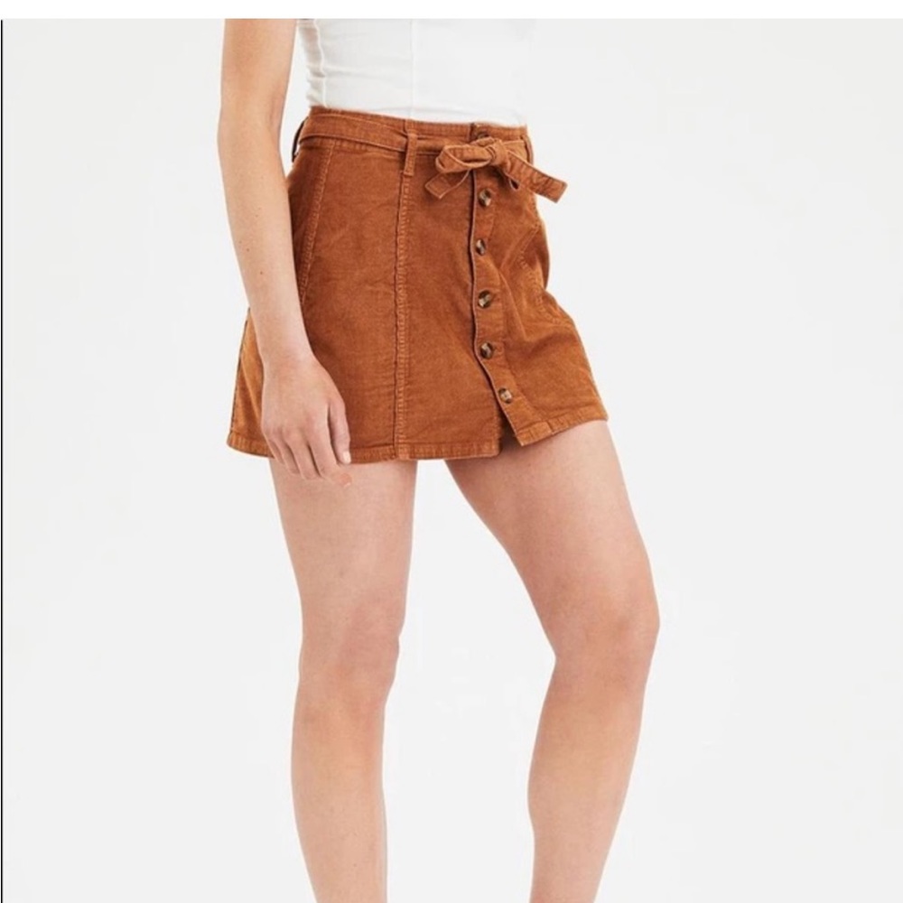 NWT American Eagle Hi-Rise Corduroy Skirt